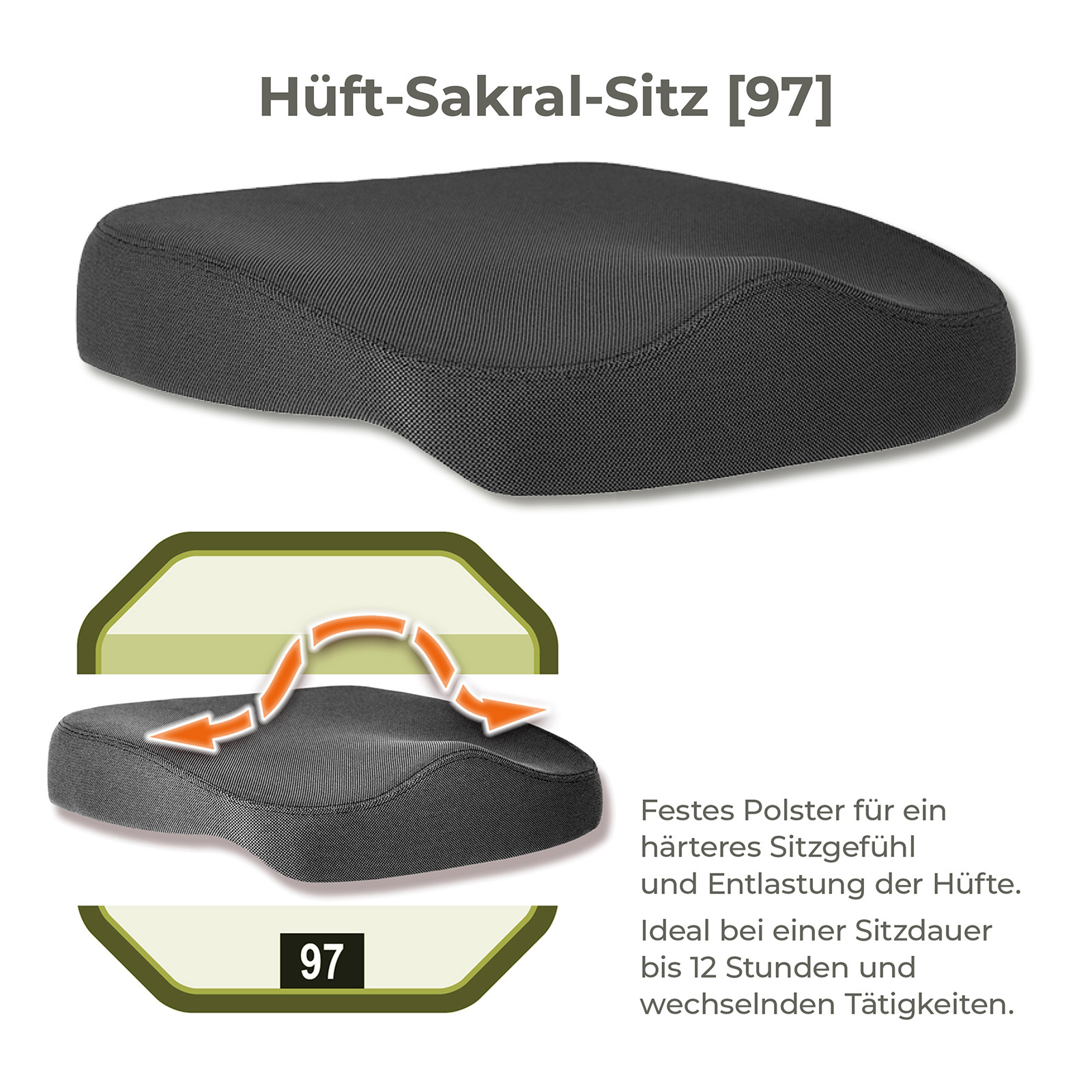 Hüft-Sakral-Sitz